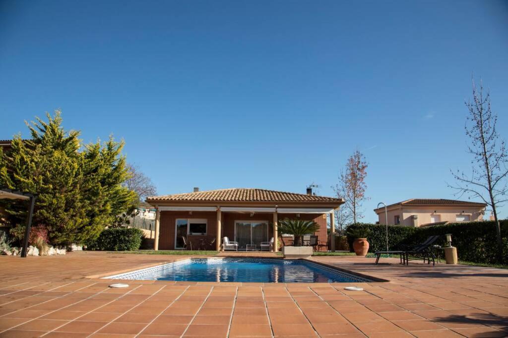 Casa Bella Con Piscina Villa Caldes De Montbui Buitenkant foto
